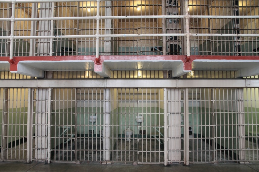 A US Prison block